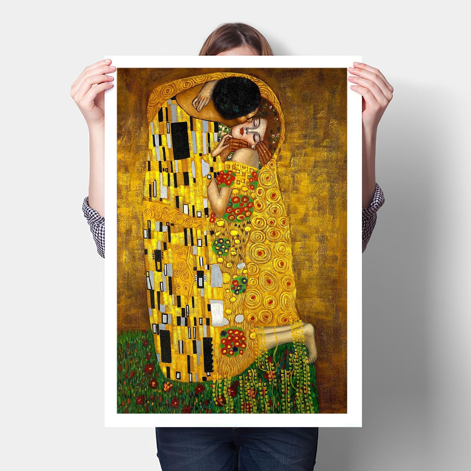 Amazon.com: IoFeer Gustav Klimt Art Print - The Kiss - Klimt